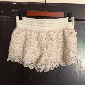 White shorts by Jolt